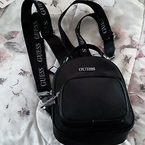 Guess | Bags | Guess Mini Backpack Saco Mini Black 22 | Poshmark